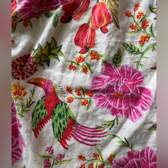 Floral Print Women's Top 🦜 🌺 - Picture 4 of 8